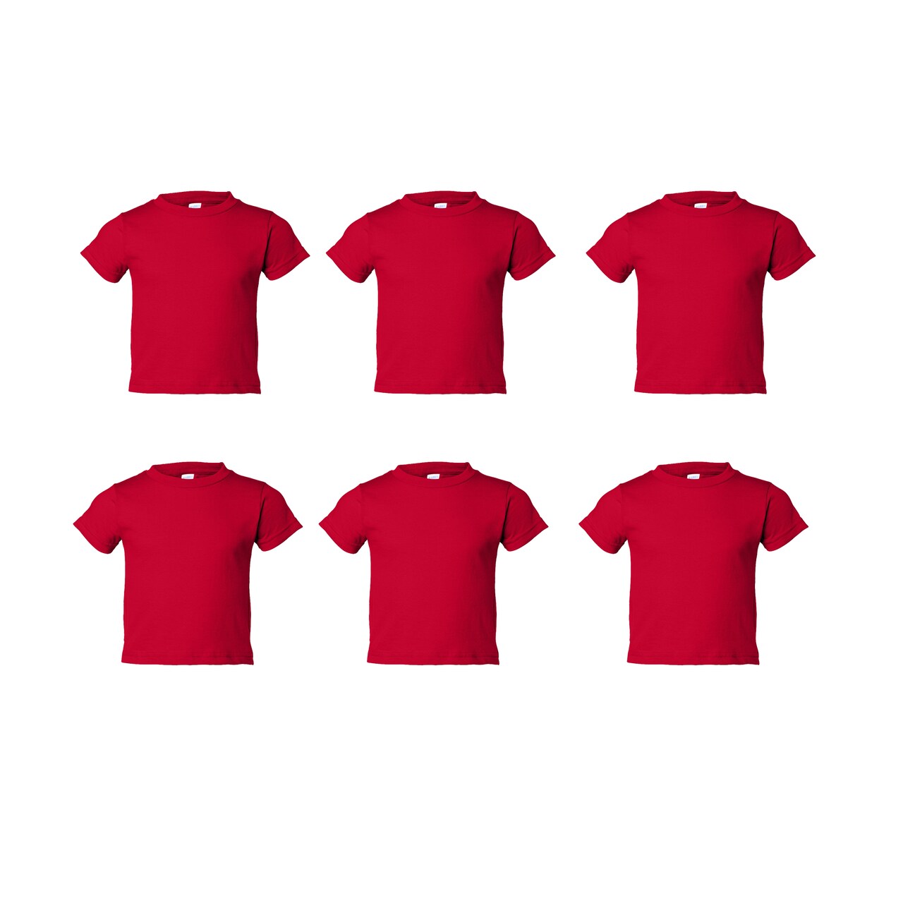 Rabbit Skins® Toddler Cotton Jersey Crew Neck Short Sleeve Tee - 3301T